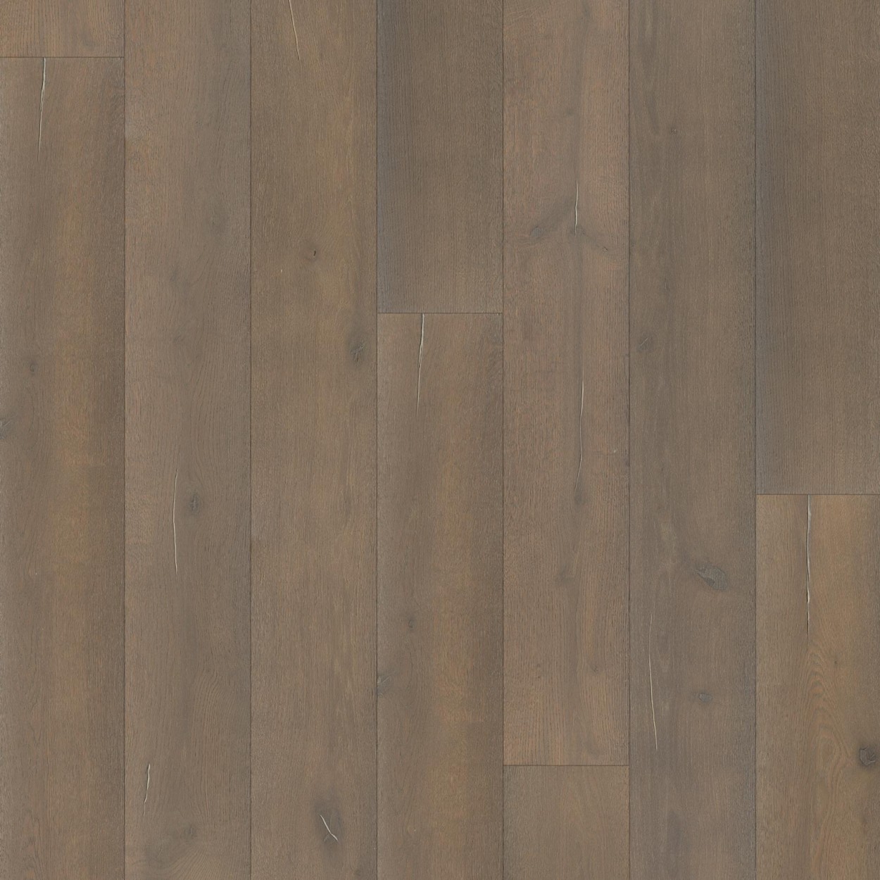 Karras - Ter Hürne - Πάτωμα Προγυαλισμένο Unique Collection planked oak unique mist brown impulsive